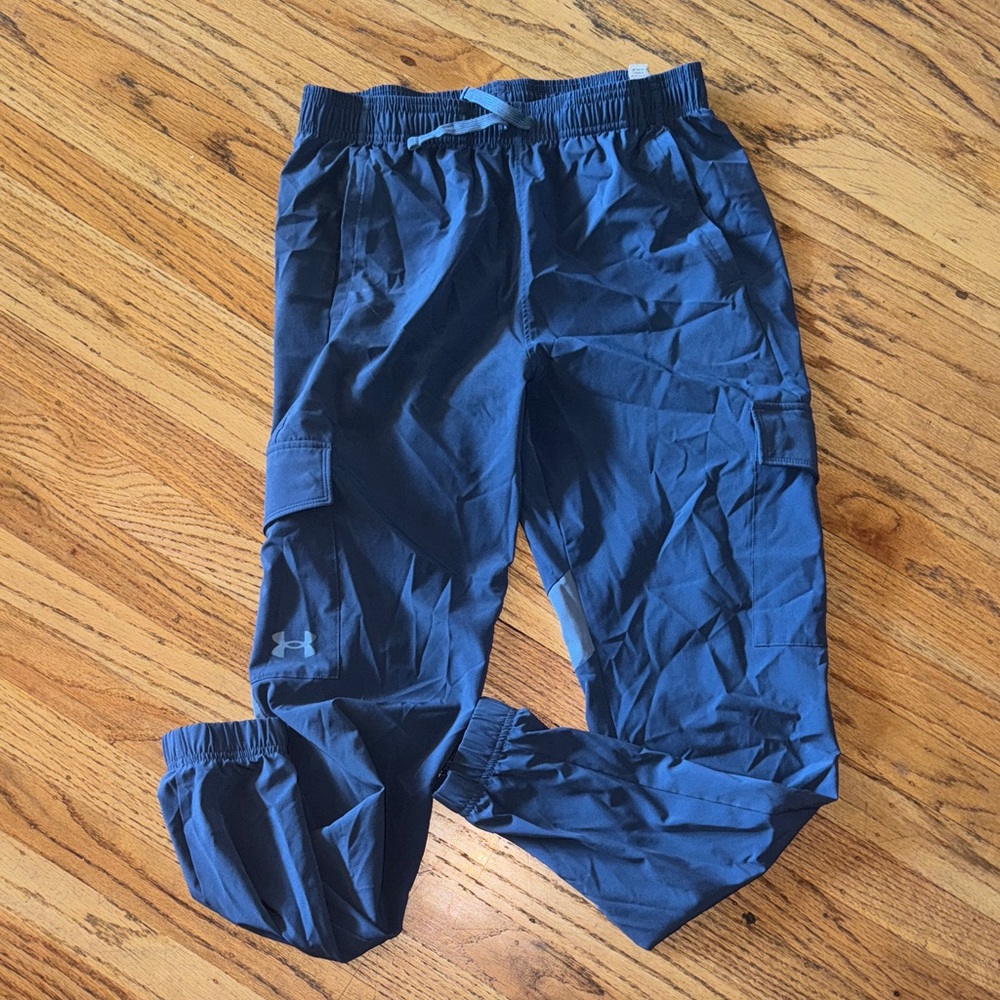 Under Armour Blue Grey kids Cargo Pants